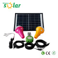 Salable CE solar home emergency lighting with LED bulbs, for home and camping